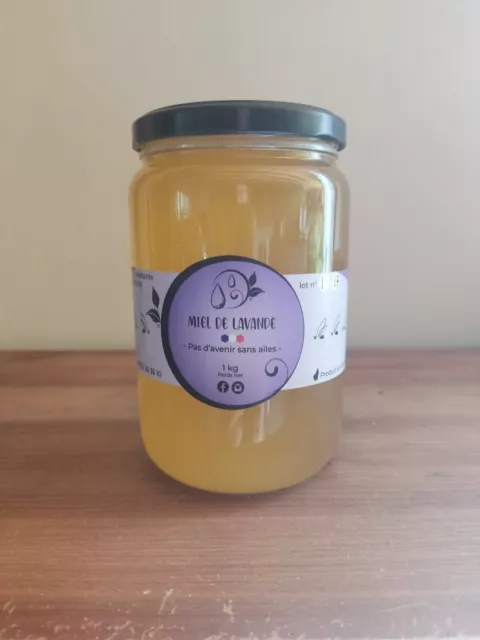 miel de  France Lavandes liquide en 500g, Ardeche, Apiculteur récoltant
