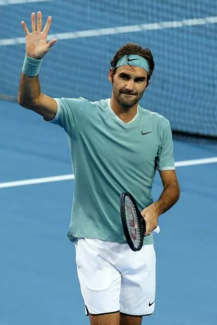 Nike (M) Roger Federer Hopman Cup 2017 Tennisshirt Rafael Nadal RF Tennis Shirt