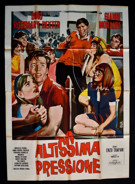 MANIFESTO ALTISSIMA PRESSIONE gianni morandi esdra shayne capucci A05