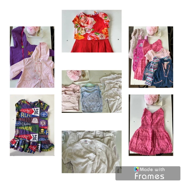 Pacchetto assortito vestiti bambina