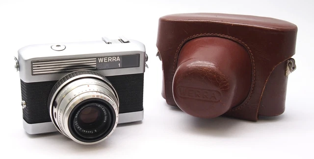 Cámara visor Carl Zeiss Jena Werra 1 35 mm con Tessar 50 mm F2,8 - distribuidor del Reino Unido
