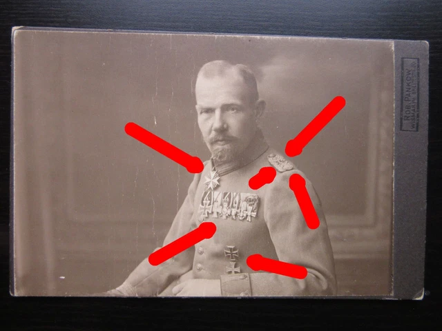 CDV Foto Portrait Offizier Mecklenburgisches Jäger-Bataillon Nr. 14 Mecklenburg 2