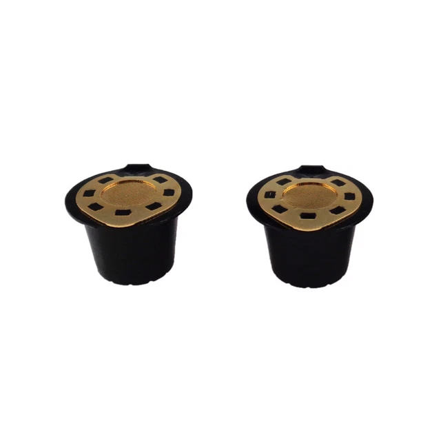 2 pz tazza filtro caffè macchina cialda caffè riutilizzabile singola