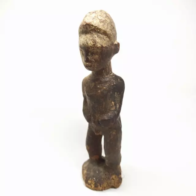 Carved Wooden Africa Baule Fetish Tribal Sculpture Primitive Art Shaman Statue
