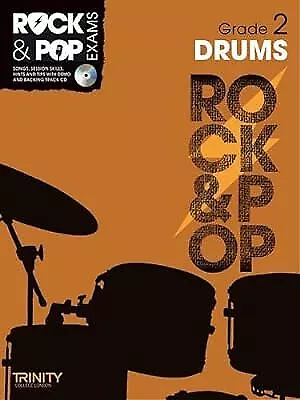 Trinity Rock & Pop Exams: Drums Grade 2 (With Free Audio CD), Various, Used; Goo