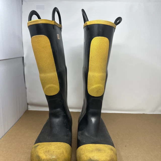 Toe Fire BLACK DIAMOND HONEYWELL Rubber Fire NFPA Boots Men's Size 9 Medium £51. ...