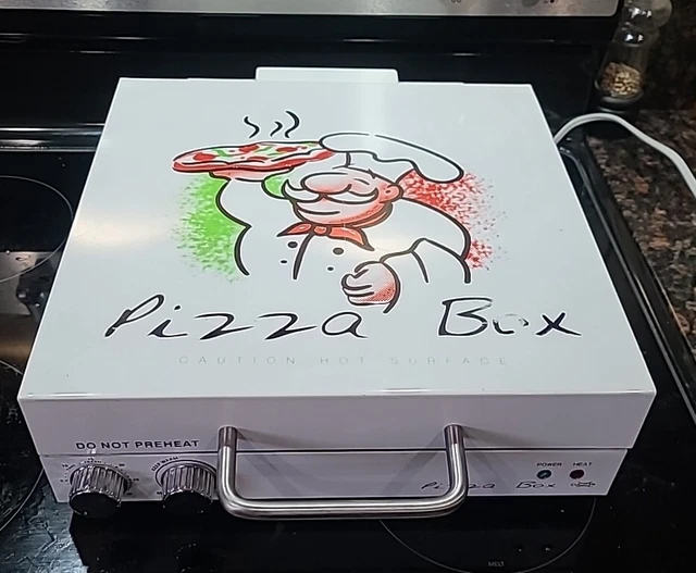 CUIZEN PIZZA BOX Rotating Countertop 12" Pizza Oven PIZ4012 69.00