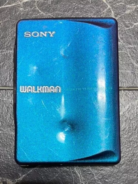 SONY Cassette Walkman Reproductor portátil WM-EX9 Basura plateada de Japón