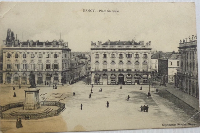 Nancy 54 CPA Place Stanislas Good Condition 1910