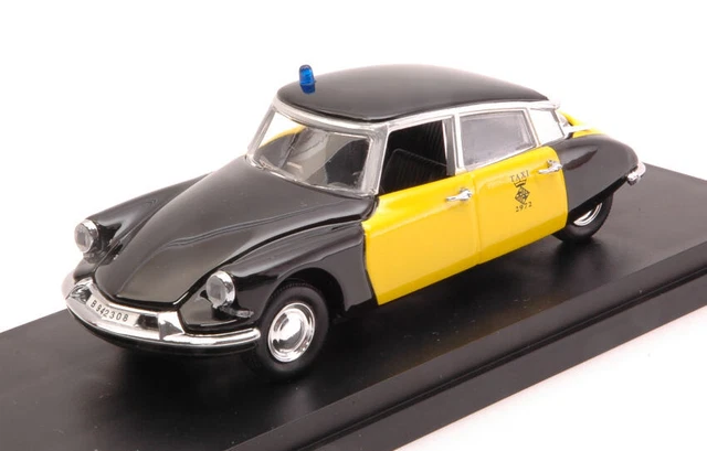 Miniature voiture auto 1.43 Taxi diecast rio Citroen DS19 Barcelone Modélisme