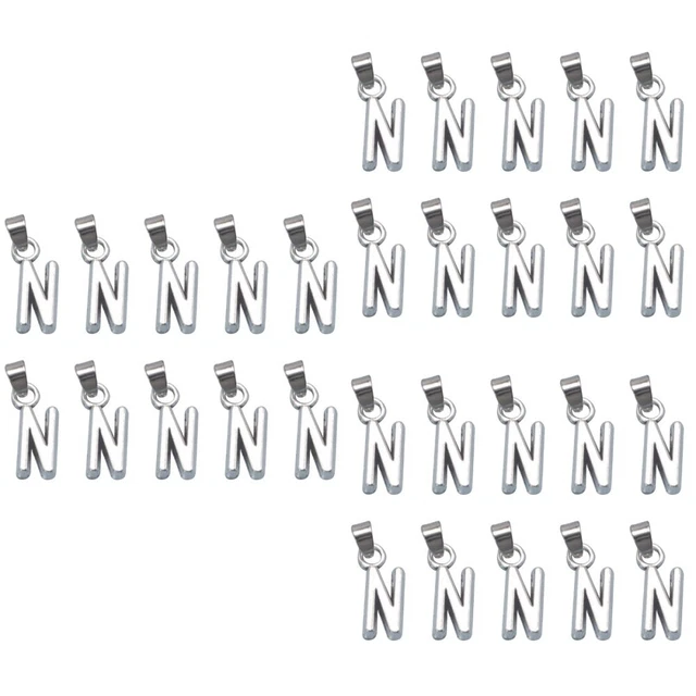 60 pcs Initial Schmuck Diy Anhänger Charme Alphabet Armband