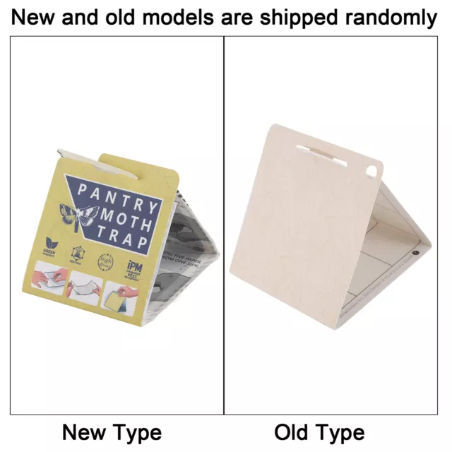 6Pcs Moth Pest Trap Adhesive Non Toxic Insects Glue Traps Fly 2
