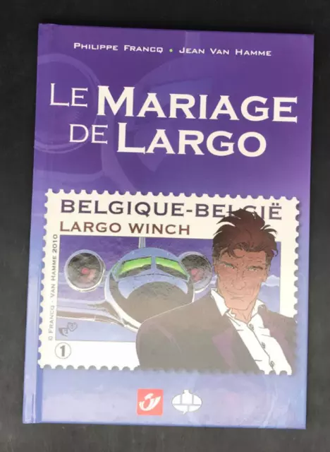 Francq - Le Mariage De Largo - Album Cbbd + Timbres - Tl 2500 Ex - Num ( Cn )