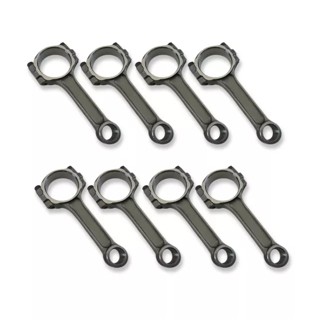 For Chevy SBC 350 5140 Steel I-Beam 5.7" Connecting Rods Press Pin Set of 8