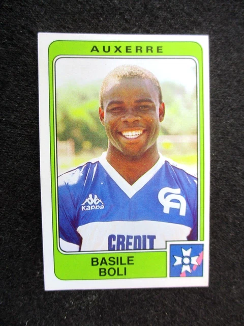 Sticker Panini Original Basile Boli – OM Marseille 1993 – Rare Et En Bon état