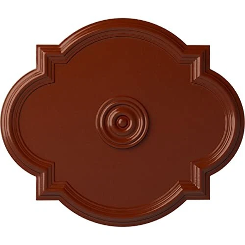 CM24WAFIF Waltz Ceiling Medallion, 24"W x 20 1/2"H x 1 1/8"P, Hand-Painted Fi...