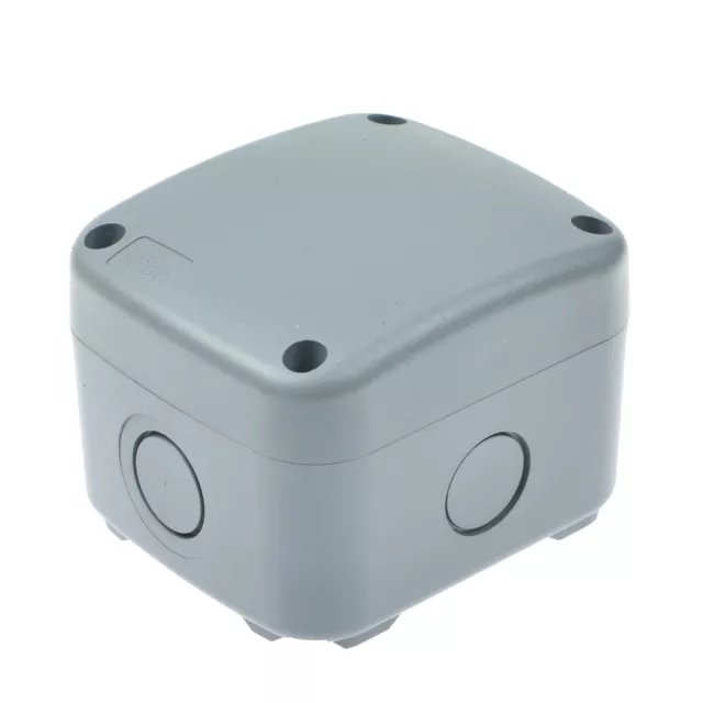 Weatherproof IP66 Rated Junction Box Outdoor Exterior Garden 86x74x62mm