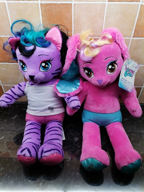 Gilet Build A Bear Honey Girls x 2 (Teegan & Risa (NUOVO CON ETICHETTE)). Pacchetto