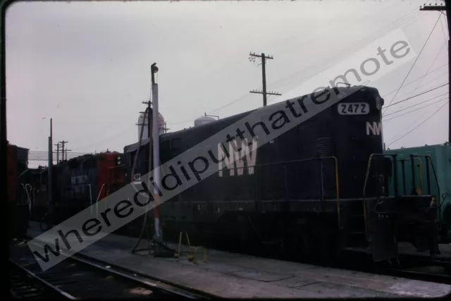 Original Slide Norfolk & Western N&W 2472 EMD GP9 San Antonio TEX 9-23-1978