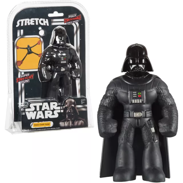Star Wars Stretch Darth Vader Sith Lord Figure 16cm Tall For Ages 5+