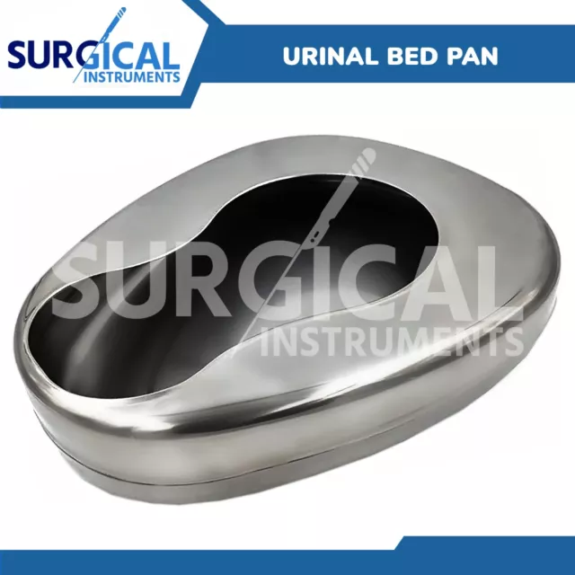 Stainless Steel Bed Pan Urinal Bedpan For Medical Centre, Hospitals & Home