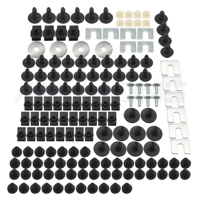 For Chevy Buick Pontiac Chevelle Nova Front End Sheet Metal Hardware Kit 162Pcs