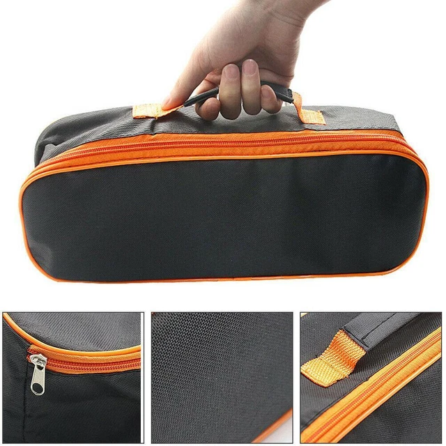 Portable Pouch Car Vacuum Cleaner Tool Bag Zipper Closure Storage Case S0S9