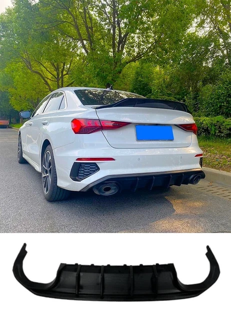 JJQFLB Heckspoiler Für Audi RS E-tron GT - ABS Kunststoff Diffusor In Schwarz