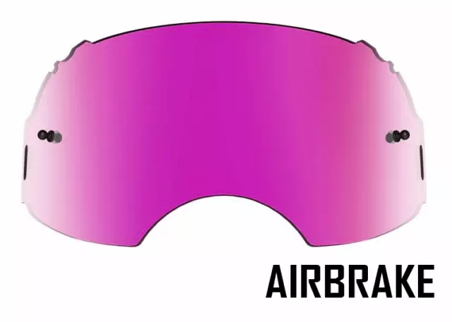 Goggle-Shop Rose Miroir Lentille Pour Oakley Airbrake Lunettes Motocross