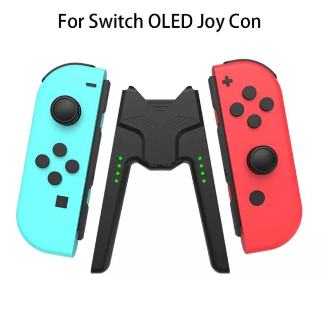 Poignée de contrôleur de jeu Pour Switch Joycon Grip de chargement de jeu