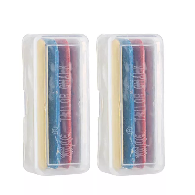 8 PCS New Needle Colorful Dressmakers Sewing Tailor Chalk Fabric Erasable