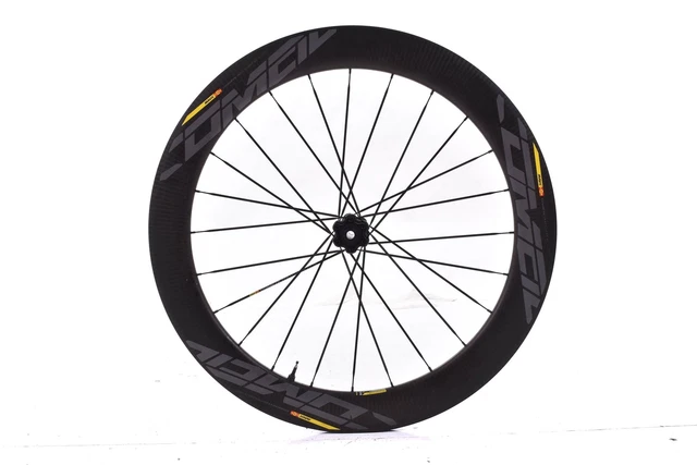 USED Mavic Comete SSC Pro Carbon SL Disc Front Wheel 6 Bolt 12x100mm Thru Axle USED Mavic Comete SSC Pro Carbon SL Disc Front Wheel 6 Bolt 12x100mm Thru Axle