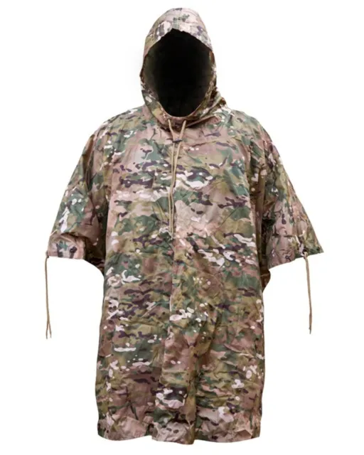 New Btp Camo Waterproof Hooded Ripstop US Army Poncho