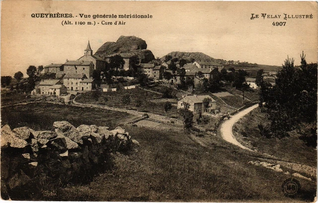 Carte Postale Ancienne - Montfaucon-du-Velay - Grande-Rue Et Maison XVIIe