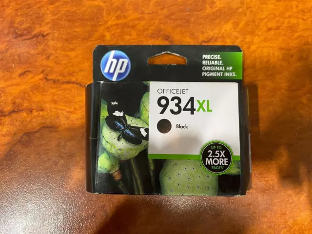 Genuine Hp 934Xl Black Ink Cartridge Officejet - Exp 02/2019