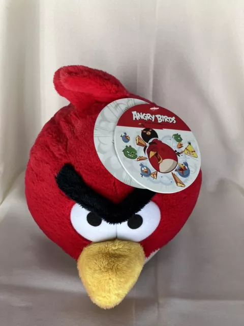 Peluche Angry Birds Oiseau rouge TCC 20 cm TBE Rare Rovio N°1