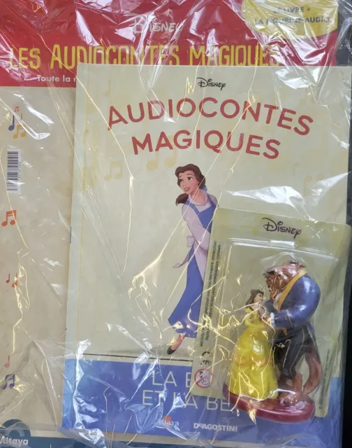 Figurine Audiocontes Magiques Rox et Rouky Disney Altaya encyclopédie chien  renard