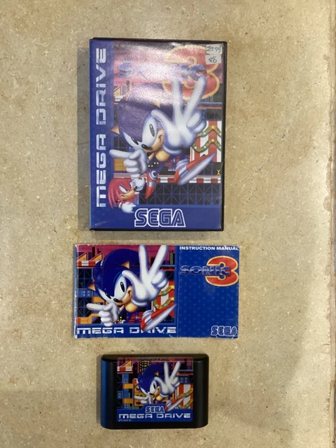JEU SONIC THE Hedgehog 3 Mega Drive complet EUR 39,92 - PicClick FR