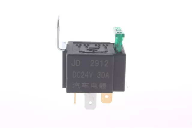 Car Relay DC 24V 30A 4 PIN Auto Relay with 30 AMP Fuse and Belt Accessory