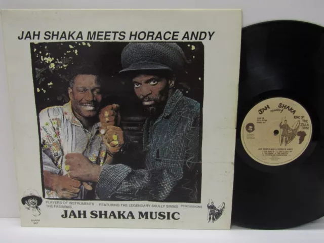 90s Roots Reggae JAH SHAKA MEETS HORACE ANDY 1993 UK Vinyl LP Ex