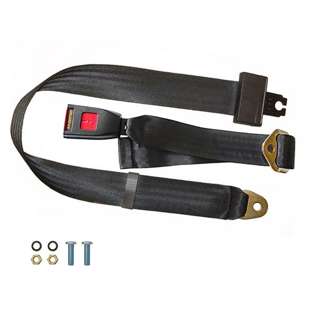 EXTRA LONG 2 Point Lap Seat Belt for Motorhome Adjustable Safety Strap