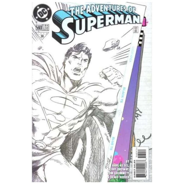 Adventures of Superman (1987 series) #560 in Near Mint condition. DC comics [c