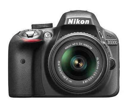 Nikon D D3300 24.2MP Digital SLR Camera - Black (Kit w/ AF-S DX VR II 18-55mm...