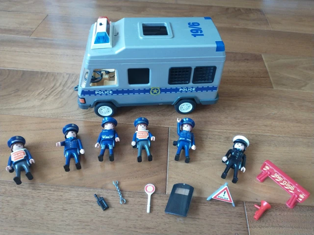 Police Riot Van Model Kit PLAYMOBIL SET 4023 City action Police riot van police van £5.50 ...