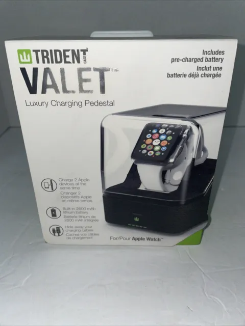 Trident Case Odyssey Valet Portable Charging Pedestal for Apple Watch 38mm/42mm