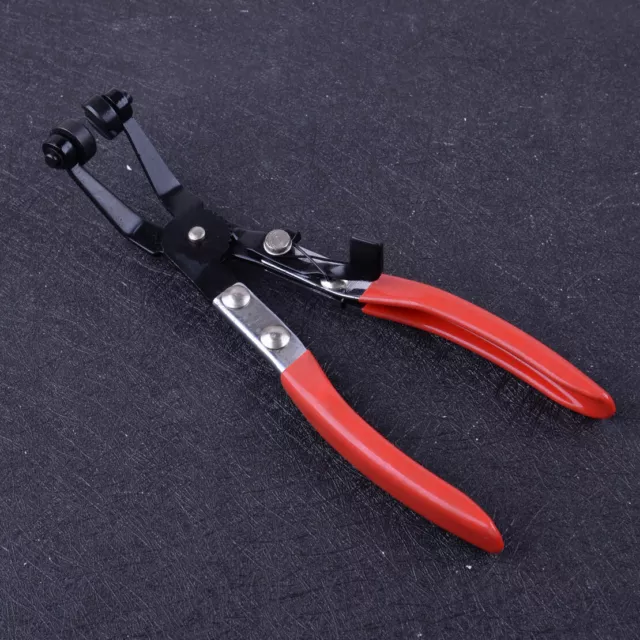 Locking Car Pipe Hose Clamp Pliers Fuel Coolant Clip Curved Throat Tube Plier