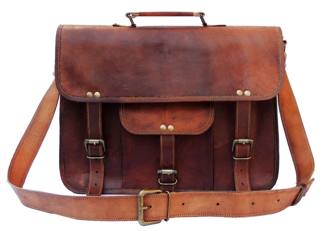 Sac Bandoulière Cuir PU Marron Weixier Pour Homme - Neuf Avec étiquettes, Style Vintage