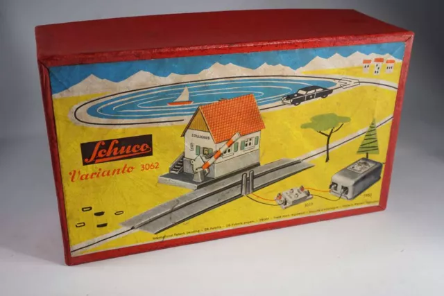 1950er Jahre originale Box für Schuco Varianto 3062 Zollhaus - Box Only !
