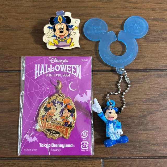 DISNEY TOKYO DISNEYLAND Halloween 2004 Charm & 15th Anniversary