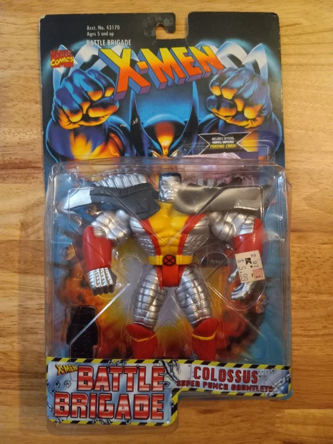 Marvel Comics X-Men Battle Brigade Colossus Action Figure Toy Biz 1996